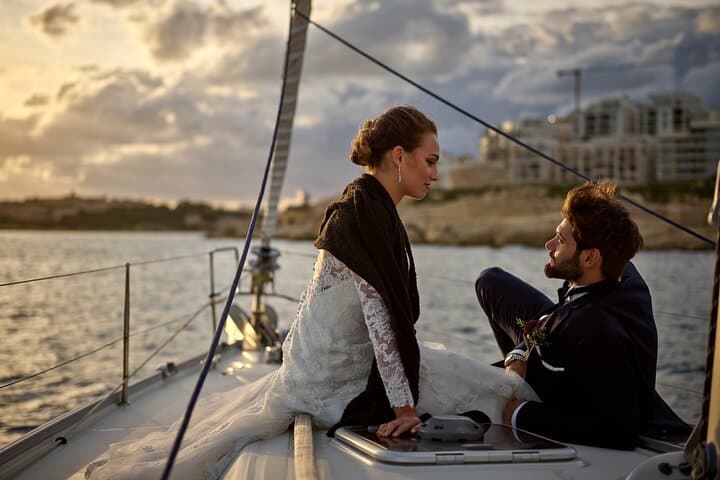 Sunset Sailing in Valletta Grand Harbour: Private Evening Yacht Charter in Malta photo 3