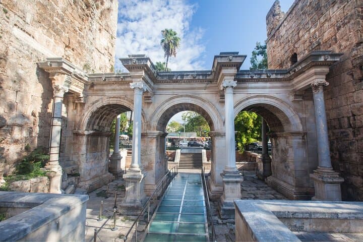 Antalya City Tour: Düden Waterfall, Hadrian's Gate & Mediterranean Boat Ride in 5 Hours photo 2