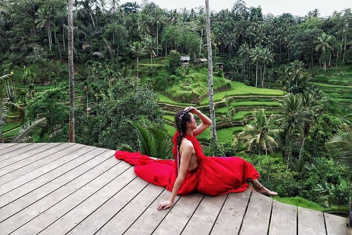 Ubud Day Trip: Rice Terraces, Temple Purification & Waterfall Adventure