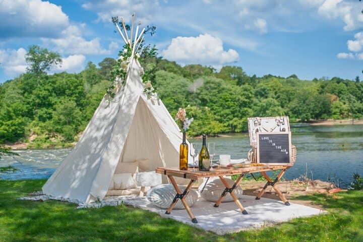 Tulum Beach Luxury Picnic: Private Tepee, Wine & Coastal Views photo 6