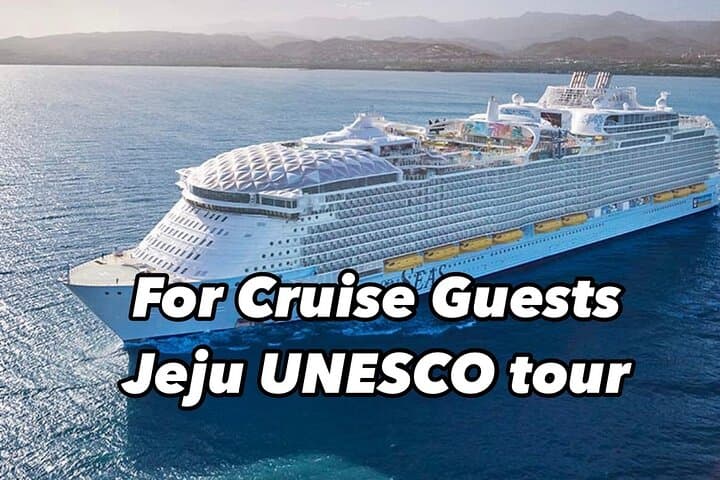 Jeju Day Tour for Cruise Guests: Jusangjeolli Cliffs, Cheonjeyeon Falls & Jungmun Beach