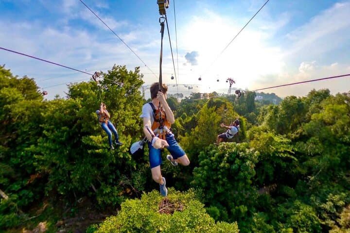 MegaZip Sentosa: Zipline Over Siloso Beach at 60km/h photo 5