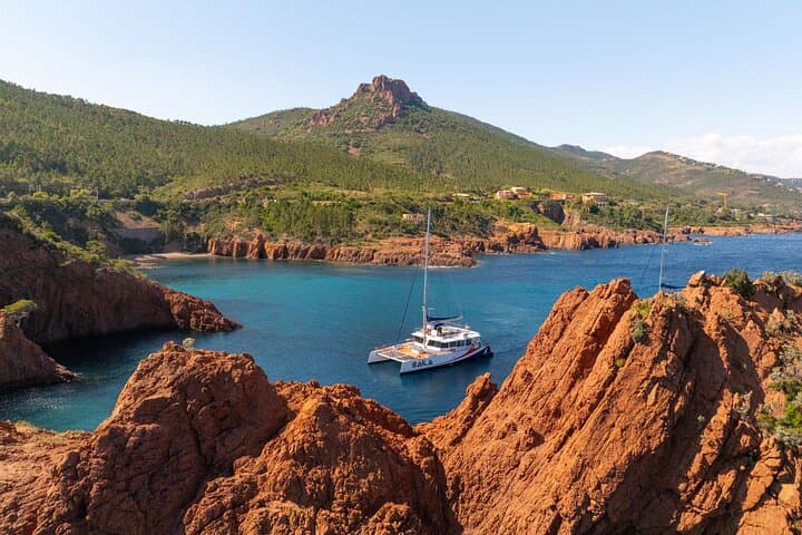Sunset Catamaran Cruise in the Esterel from Saint-Raphaël photo 6