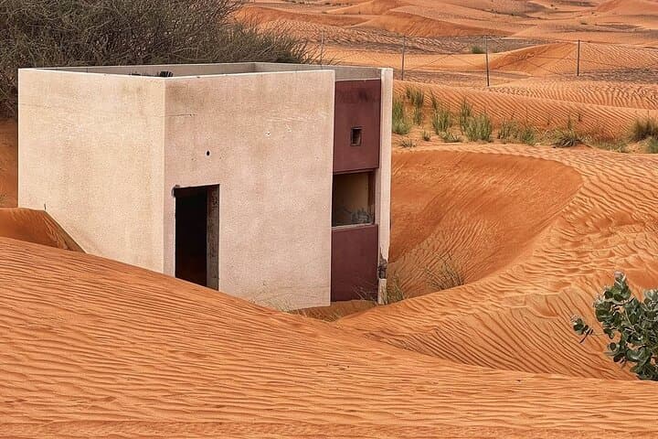 Dubai Desert Ghost Village Sunset Tour — Camel Racing, Dunes & Bedouin Camp Dinner