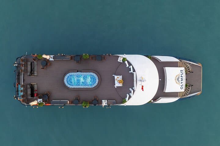 Halong Bay Olympus 5-Star Cruise: Jacuzzi, Caves, Kayaks & Sunset photo 2