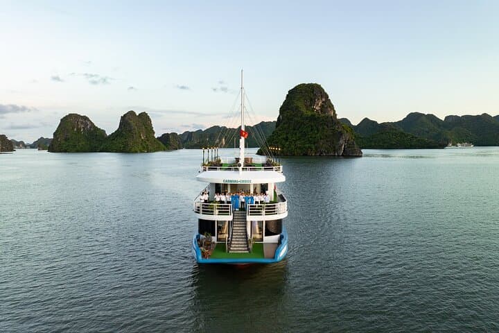 Halong Bay Luxury Day Cruise: Caves, Kayak, Beach & Jacuzzi photo 4