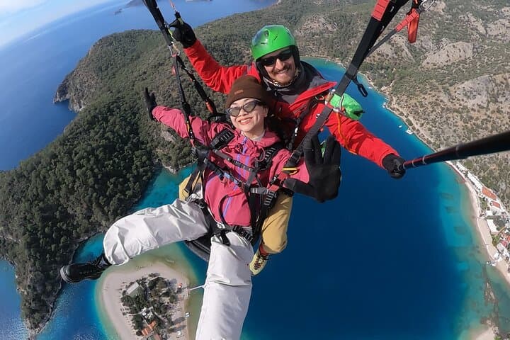 Tandem Paragliding Over Ölüdeniz: Babadag Flights to Blue Lagoon Beach Landing photo 3
