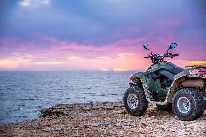 Guided Quad Tour in Ibiza: Playa d’en Bossa to North Coast Coves
