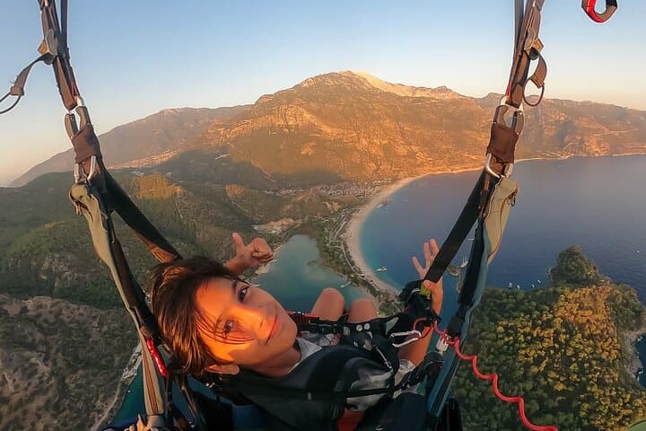 Tandem Paragliding Over Ölüdeniz: Babadag Flights to Blue Lagoon Beach Landing photo 6