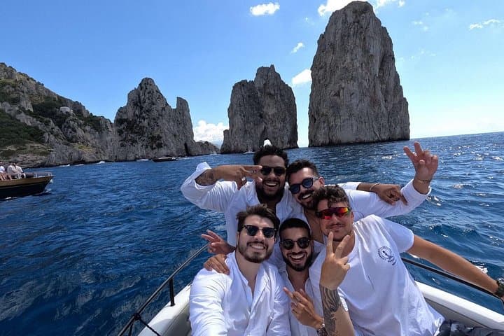 Private Capri Boat Tour from Sorrento — Blue Grotto, Faraglioni & Secluded Bays photo 1