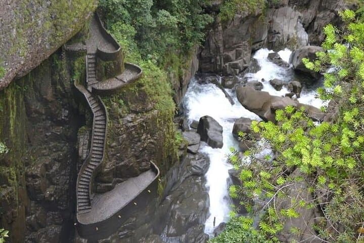 Baños Adventure Day Trip from Quito — Waterfalls, Swing & River Rafting