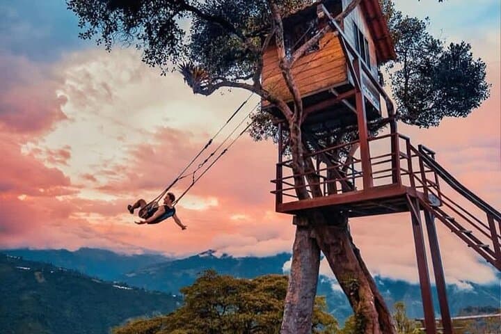 Baños Adventure Day Trip from Quito — Waterfalls, Swing & River Rafting photo 5