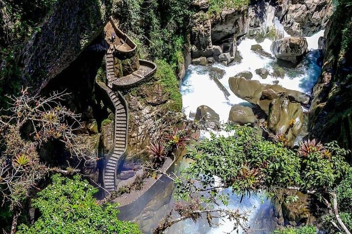 Baños Adventure Day Trip from Quito — Waterfalls, Swing & River Rafting photo 6