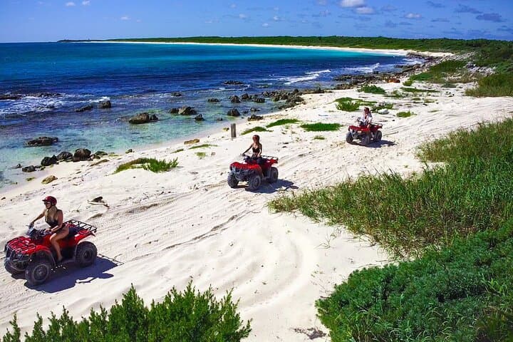 Coastal ATV and Cenote Combo in Cozumel: Mezcalitos Off-Road & Playa Uvas Snorkel