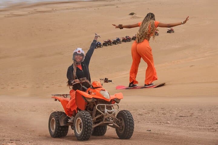Agadir Quad Biking and Sandboarding on the Coastal Dunes