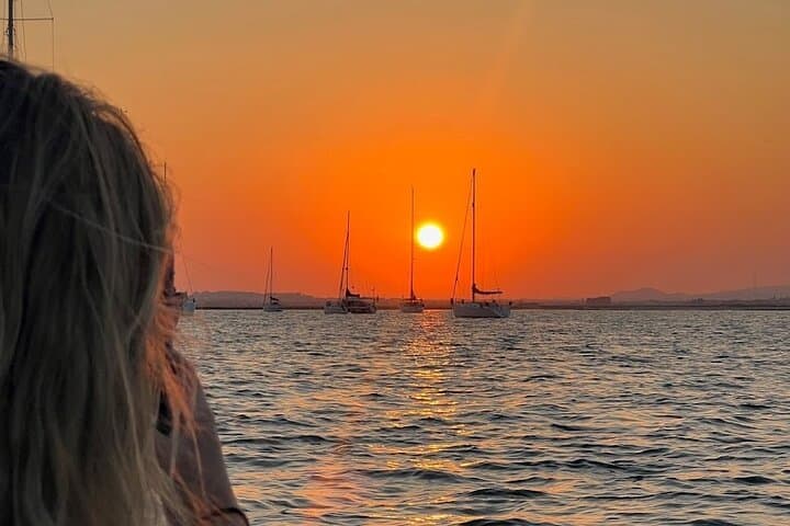 Private Sunset Boat Tour on Ria Formosa: Romantic Evening in Olhão