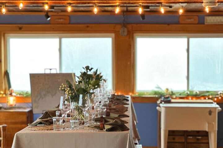 Winter Oyster and Wine Tasting at a Seaside Lodge in Phippsburg, Maine photo 1