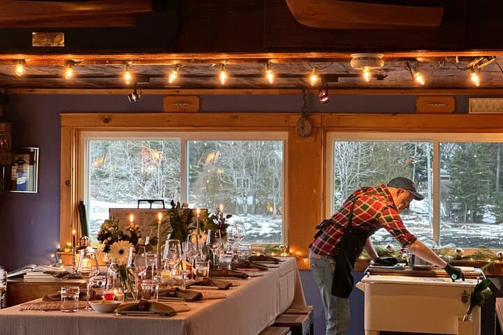 Winter Oyster and Wine Tasting at a Seaside Lodge in Phippsburg, Maine photo 2
