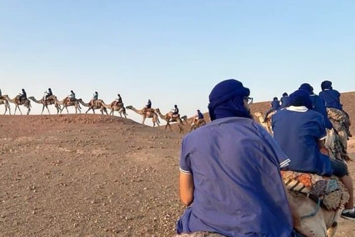 Agafay Desert Sunset Camel Ride, Dinner & Fire Show Near Marrakech photo 6
