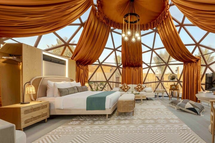 Dubai Overnight Desert Dome Glamping & Stargazing at Al Marmoom photo 2