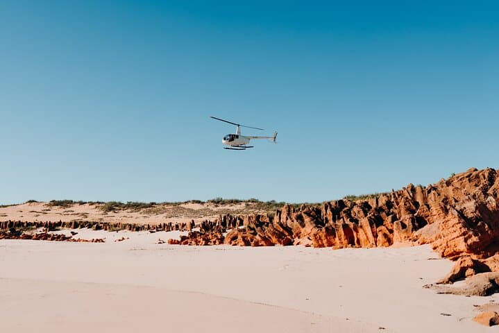 Broome Romantic Private Helicopter Flight and Secluded Beach Picnic photo 3