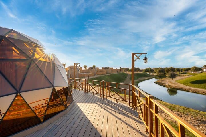 Dubai Overnight Desert Dome Glamping & Stargazing at Al Marmoom
