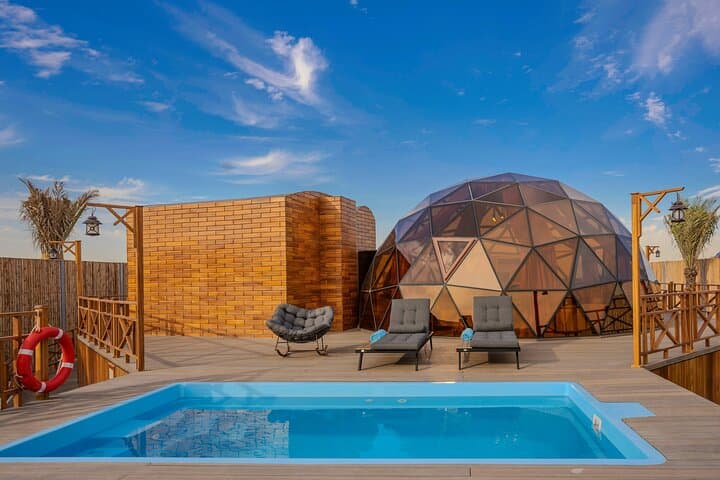 Dubai Overnight Desert Dome Glamping & Stargazing at Al Marmoom photo 5
