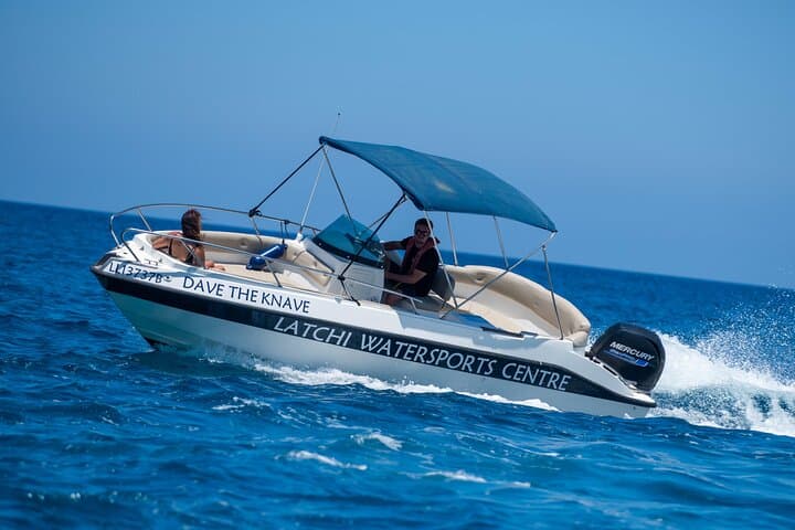 Private 150HP Speedboat to Akamas Blue Lagoon: Half- to Full-Day From Paphos