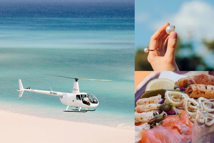 Helicopter to Willie Creek Pearl Farm: Cable Beach Flight, Live Pearl Harvest & Lunch photo 1