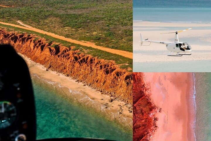 Broome Cliffs & Cable Beach Helicopter Flight — 60-Minute Scenic Aerial Tour