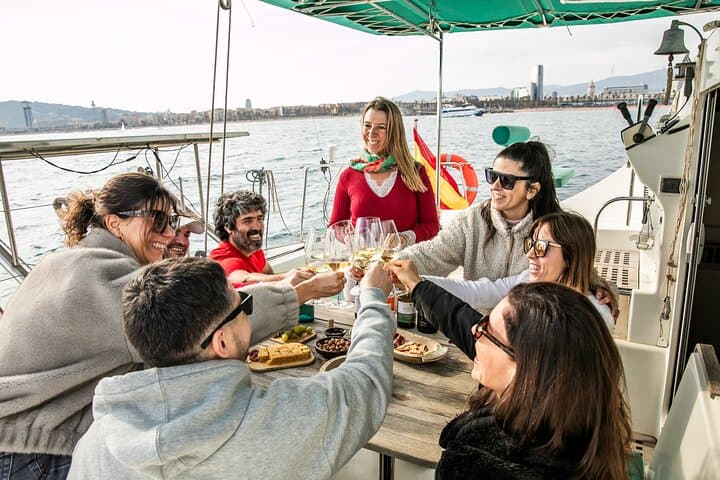 Private Barcelona Catamaran Cruise with Cava and Tapas (Sunset Option) photo 5