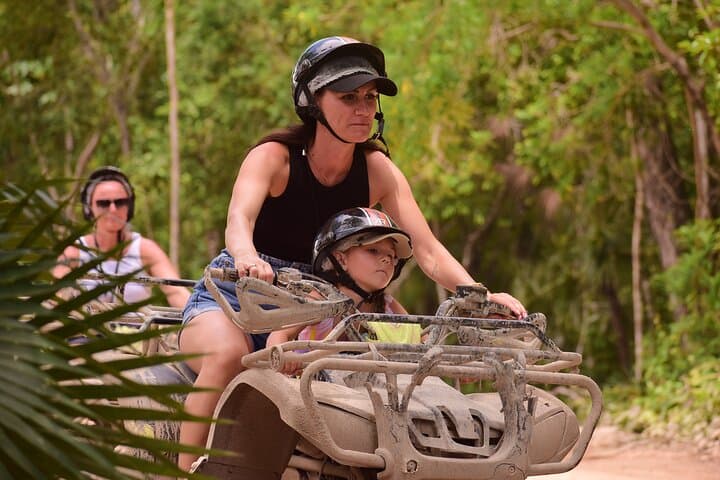Maya Adrenaline Tour: ATV, 1km Zipline & Cenote Swim near Playa del Carmen photo 4