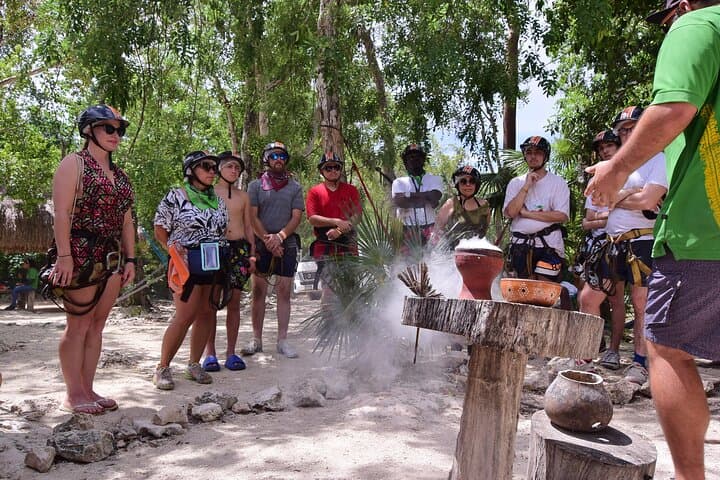 Maya Adrenaline Tour: ATV, 1km Zipline & Cenote Swim near Playa del Carmen photo 5