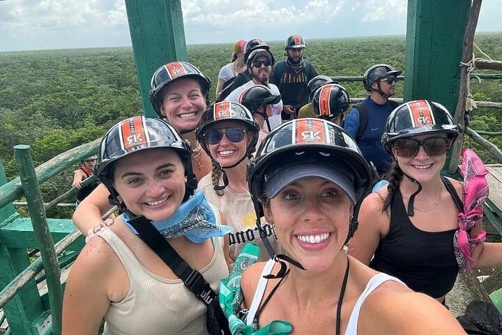 Tulum Eco-Park Adventure: ATV Circuit, Six Ziplines & Cenote Swim photo 4