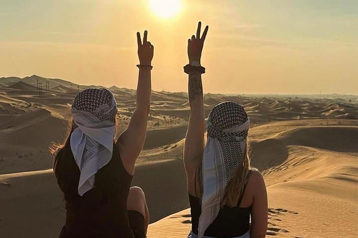 Dubai Premium Desert Safari Adventure — Evening Dune Bashing, Camel Rides & Bedouin Camp photo 2