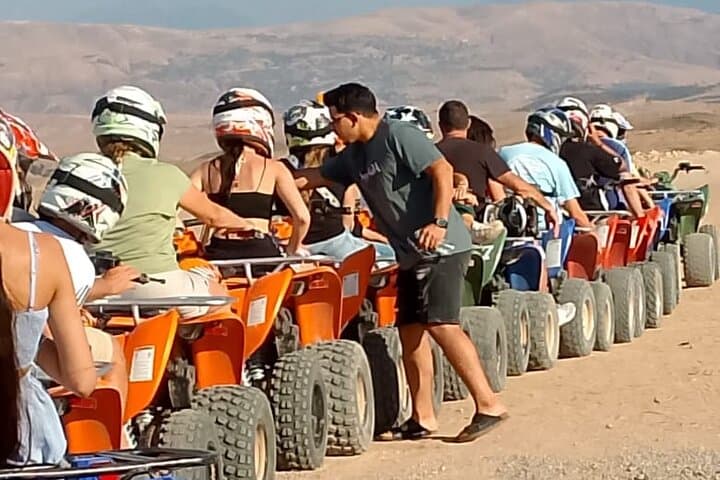 Agafay Desert Sunset: Camel Ride, Quad Biking & Dinner from Marrakech photo 2