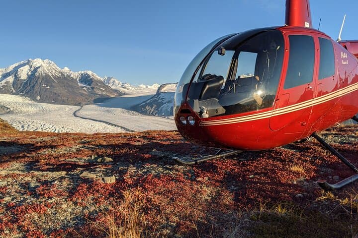 Bear Glacier Helicopter Landing: Seward Flight Over Kenai Fjords photo 6