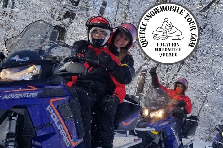 Île d'Orléans Snowmobiling: 1.5‑Hour Guided Winter Ride from Quebec City