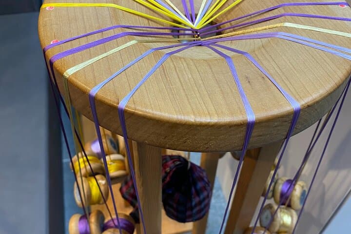 Kumihimo Braiding Tour in Kagurazaka: Make a 100% Silk Cord in Edo-Era Alleys photo 5