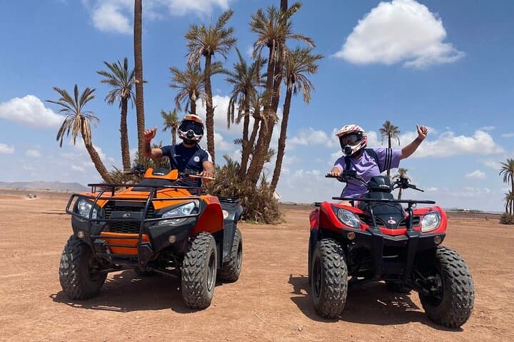 Quad Bike Tour in Marrakech's Palmeraie: Palms, Dunes & Berber Tea photo 1