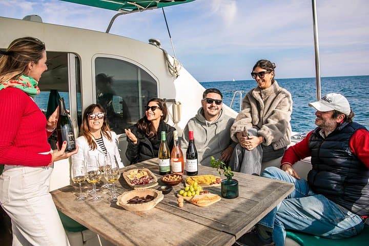 Sail, Sip, and Savor: Barcelona Catamaran Wine Tasting Along the Mediterranean Coast photo 1