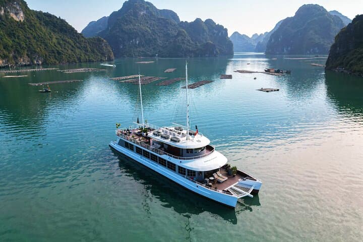 Lan Ha Bay & Cat Ba Premium Day Cruise: Kayaking, Cycling & Sunset Party photo 1