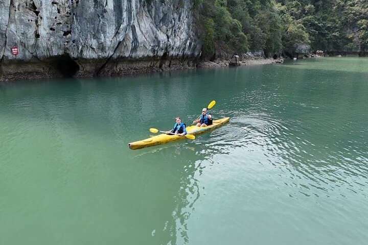 Lan Ha Bay & Cat Ba Premium Day Cruise: Kayaking, Cycling & Sunset Party photo 3