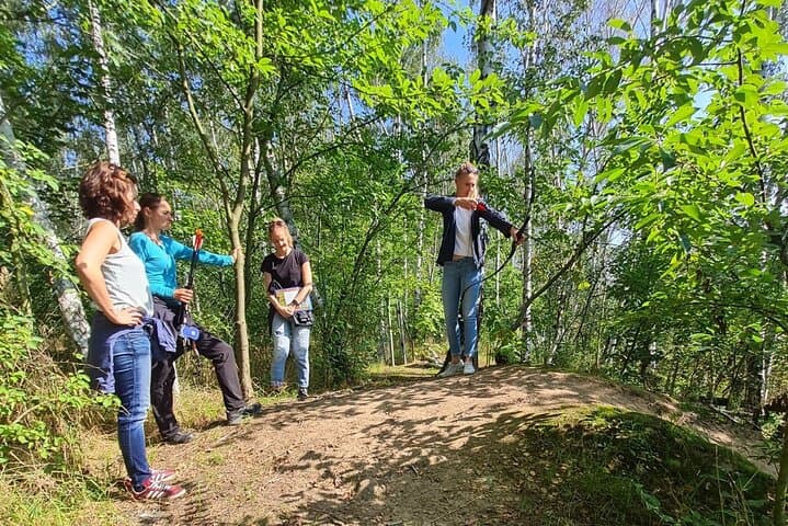 3D Archery Course in Saxony: Guided Forest Archery Experience photo 5