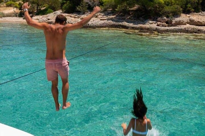 Private Half-Day Catamaran Cruise to Kleftiko, Fyriplaka & Gerakas on Milos photo 5