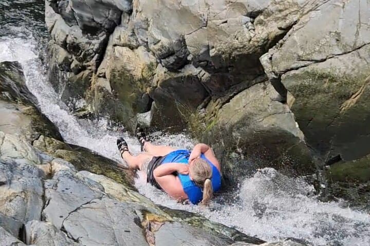 El Yunque Rainforest Waterslides, Cliff Jumps & Rope Swing Adventure