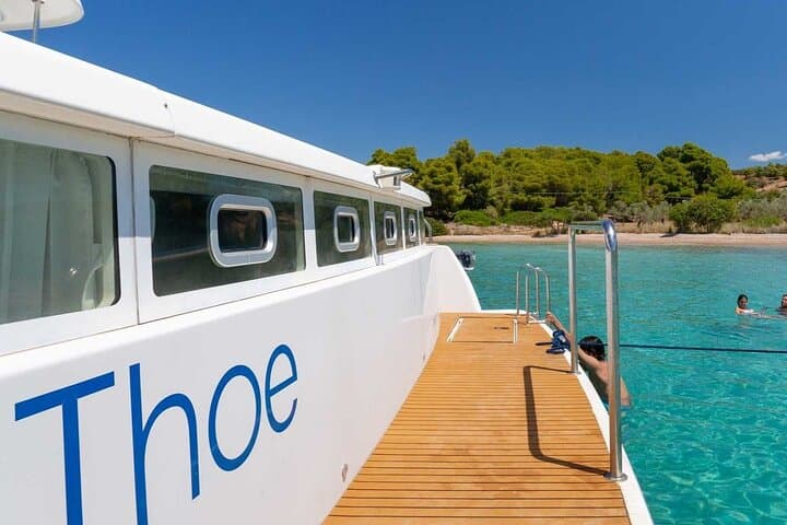 Private Full-Day Catamaran Cruise Around Milos: Kleftiko, Gerakas & Fyriplaka photo 3