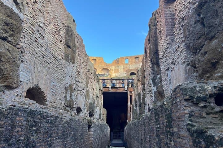 Private Colosseum Underground Tour: Explore Gladiator Chambers, Palatine Hill & Roman Forum