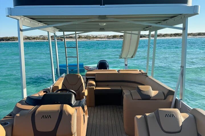 Private Crab Island Luxury Slide Pontoon Charter — 4-Hour Destin Pontoon Rental photo 3