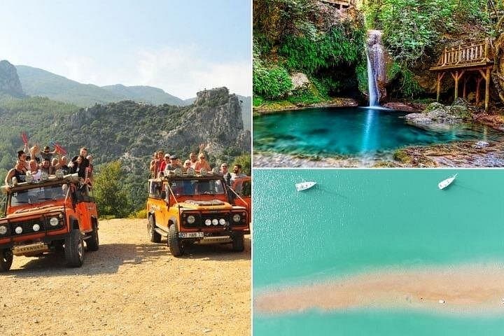 Marmaris Jeep Safari: Waterfalls, Off‑Road Highlands & Beach Walks